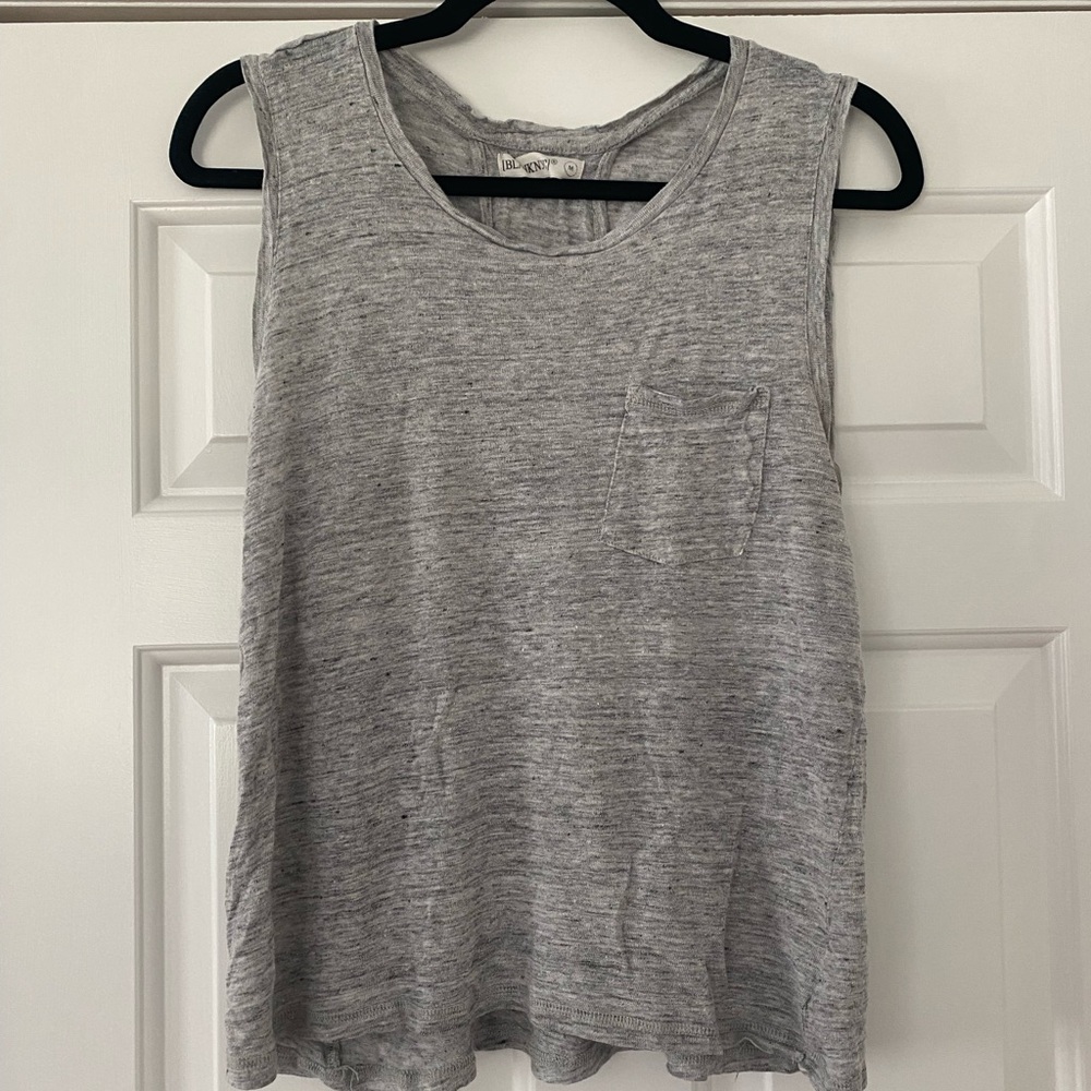 Blank NYC gray muscle tank (medium)